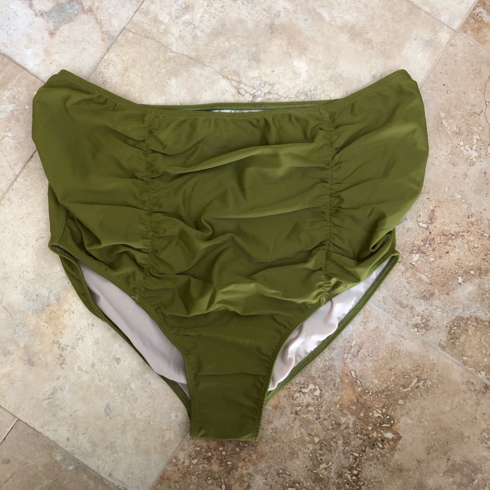 Kortni Jeane Olive Green Maternity Bottoms